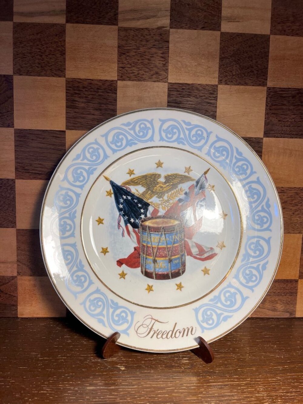 1974 Avon Freedom Plate
